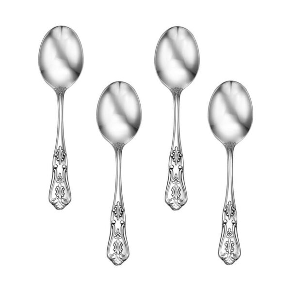 Kensington Bouillon Spoons Set of 4 | Liberty Tabletop