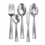 Lincoln 5-piece serving set shown on a white background.