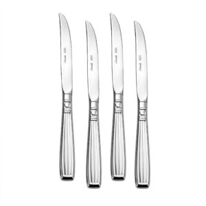 Lincoln steak knives set of 4 flatware shown on a white background.