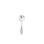 Mallory bouillon spoon shown on white background