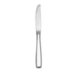 Modern America hollow handle dinner knife shown on a white background.