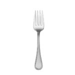 satin pearl cold meat fork made in USA shown on a white background