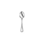 satin pearl sugar spoon made in America shown on a white background