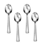Prestige flatware cereal spoon set set of 4 shown on a white background.