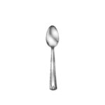 Prestige teaspoon on white background.