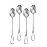 Susanna - Iced Teaspoons set of 4 shown on a white background.