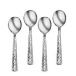 Weave Tall Soup Spoons