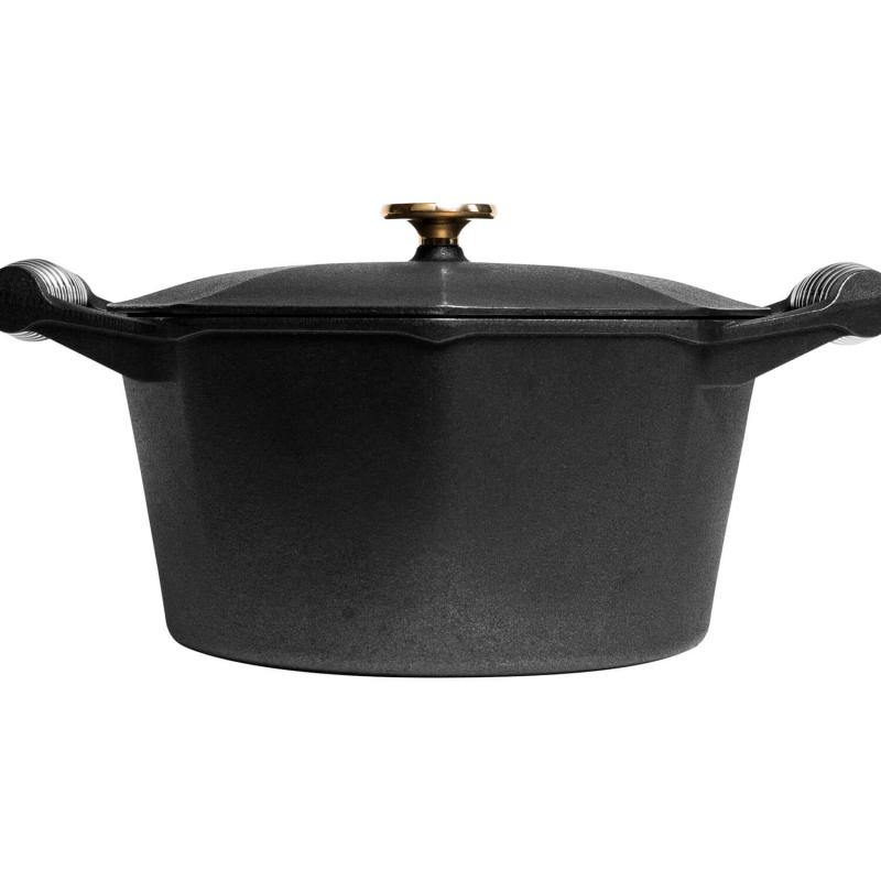 Finex 7 Quart Cast Iron Dutch Oven Liberty Tabletop 