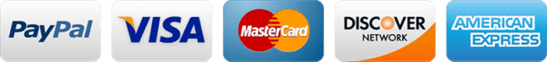 Variety of Credit Card payment icons
