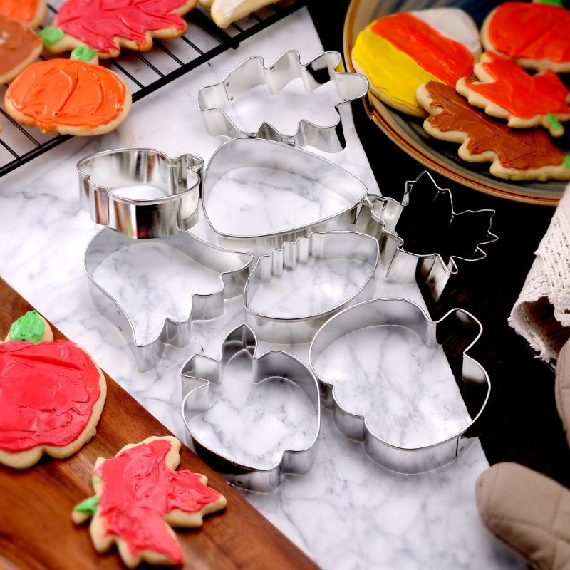 Fall Cookie Cutters Set of 8 | Liberty Tabletop