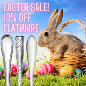 Easter Sale Image for Specials Page 10% off all flatware
