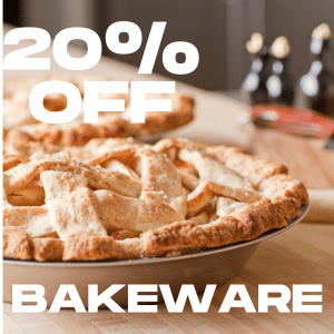 20% off Bakeware