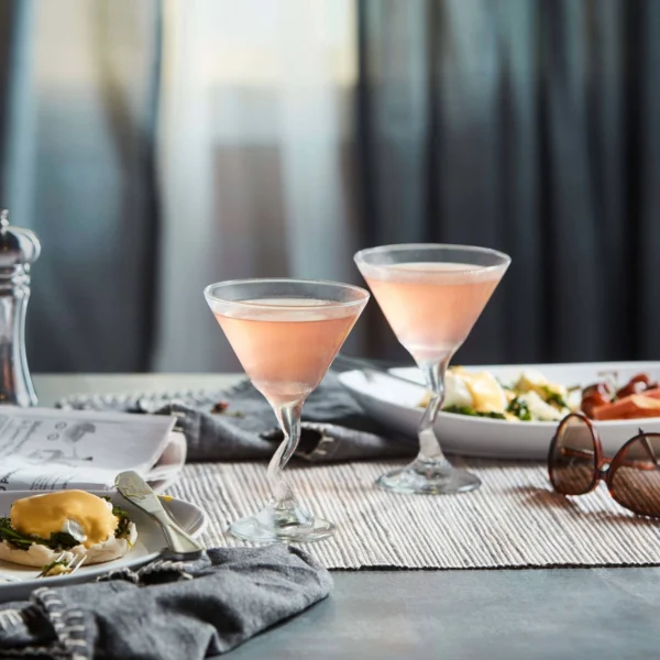Z-Stem Martini Glasses, Set of 4