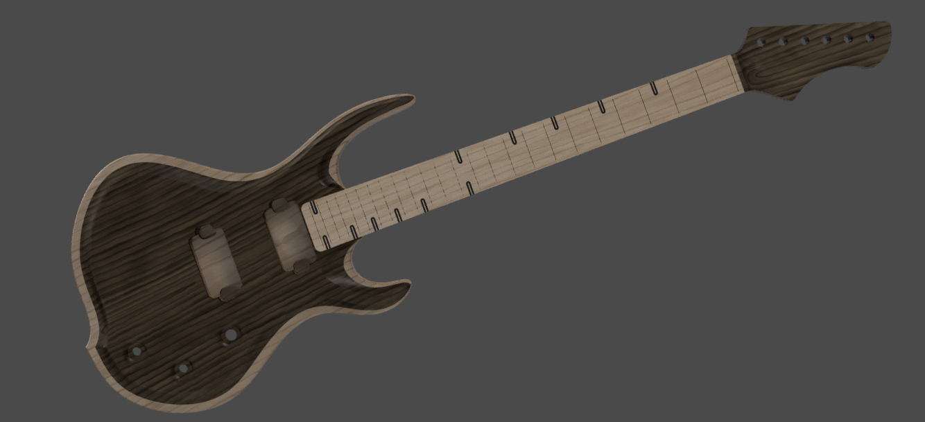 Electric Guitar Design Model