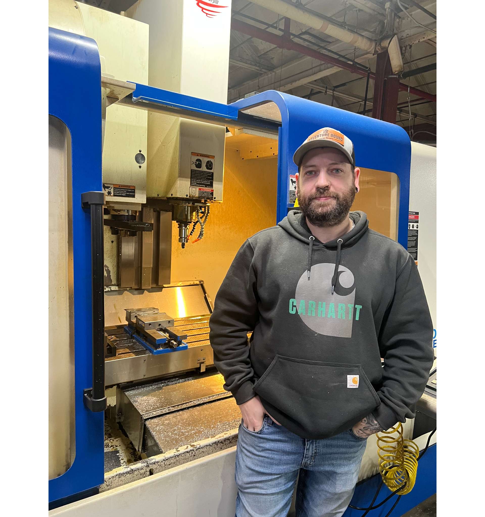 Liberty Tabletop Machinist & Tool Maker Kris Roberts