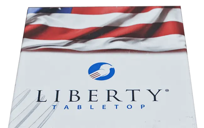 Liberty Tabletop samples box