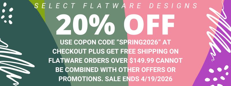 20% Off Select Flatware Designs